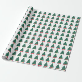 Festive Christmas Tree & presents Presentpapper