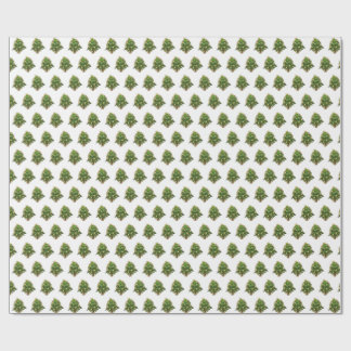 Festive Christmas Tree wrapping paper Presentpapper