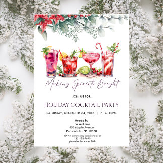 Festive Cocktail Party | Skapar Sprit Bright Inbjudningar
