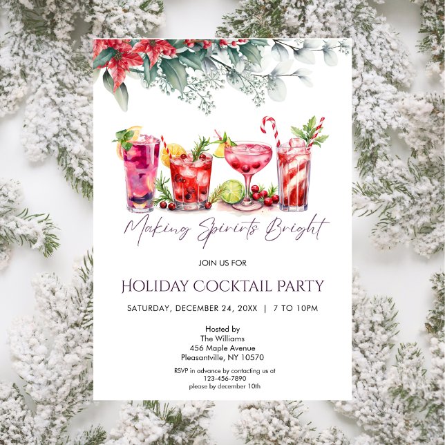 Festive Cocktail Party | Skapar Sprit Bright Inbjudningar (Skapare uppladdad)