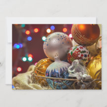 Festive Colorful jul Ornaments