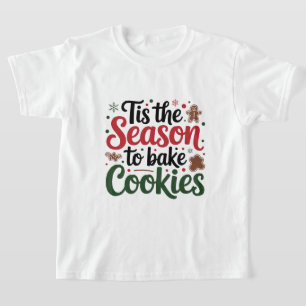 Festive cookie bakning Enisex-ungar T Shirt