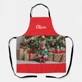 Festive Cornish Rex Cat-julens Personlig