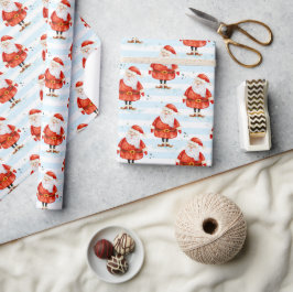 Festive Cute Jultomten Presentpapper