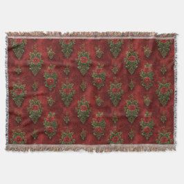 Festive Damask  Filt