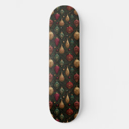 Festive Damask  Mini Skateboard Bräda 18,5 Cm