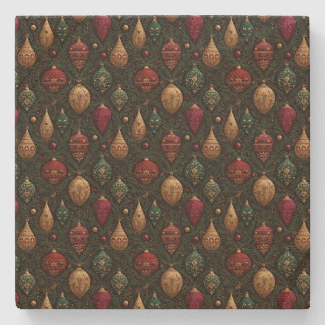 Festive Damask  Stenunderlägg (Framsidan)