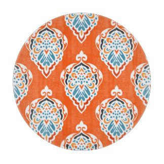 Festive Damask vintage mönster, elegant design.