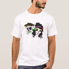 Festive Day of the dead Art Tee Shirt
