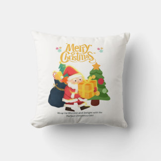 Festive Decorative Pillow - julgåva Kudde