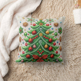 Festive Dekorativ kudde Embroidery Design