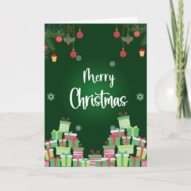 "Festive Delight" Helgkort (Framsida)