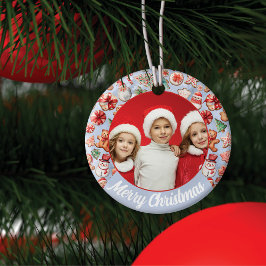 Festive Delight: jul Cookie Wonderland Photo Julgransprydnad Keramik