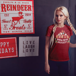 Festive Delight: jul Cookie Wonderland Photo T Shirt