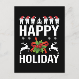 Festive Dentist office jul Helg Vykort