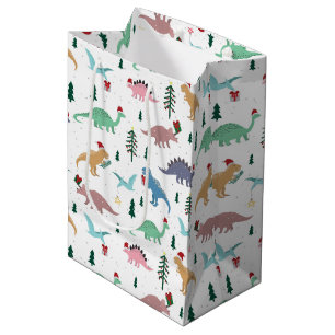 Festive Dinosaurs jul Mönster