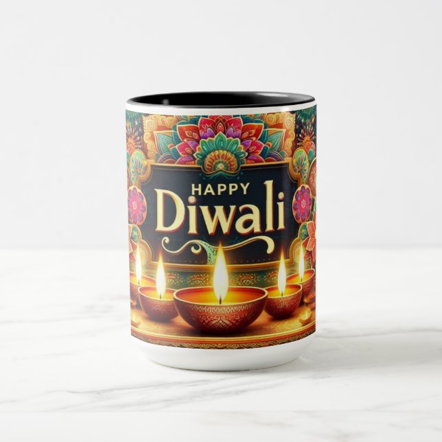 Festive Diwali Mugg (Center)