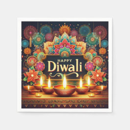 Festive Diwali Pappersservett