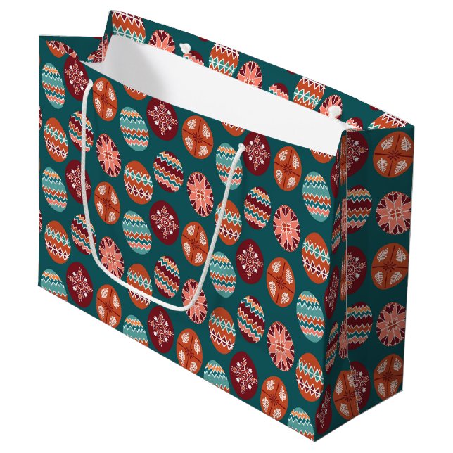 Festive Easter Large Gift Bag (Framsidan Vinklad)