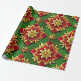 Festive Elegance Gift Wrap Presentpapper