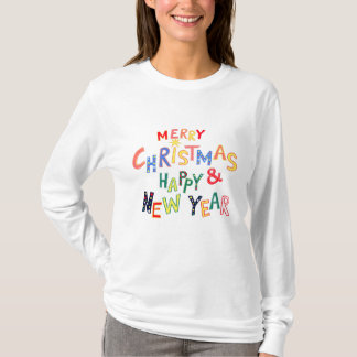 Festive Elegance: Women's jul Sweatshirt T Shirt