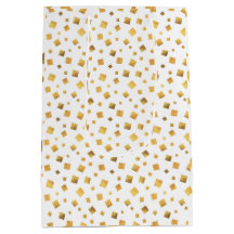 Festive Elegant Guld Confetti Gift