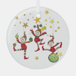 Festive Elves-jul Julgransdekoration