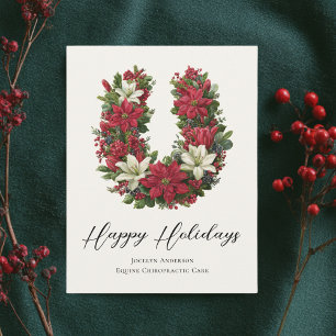 Festive Equestrian Business Corporate-jul Julkort