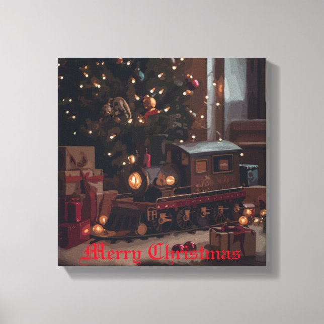 Festive Express Canvastryck (Framsida)