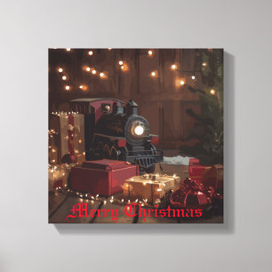 Festive Express Canvastryck