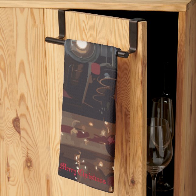 Festive Express Kökshandduk (Thirds Fold)