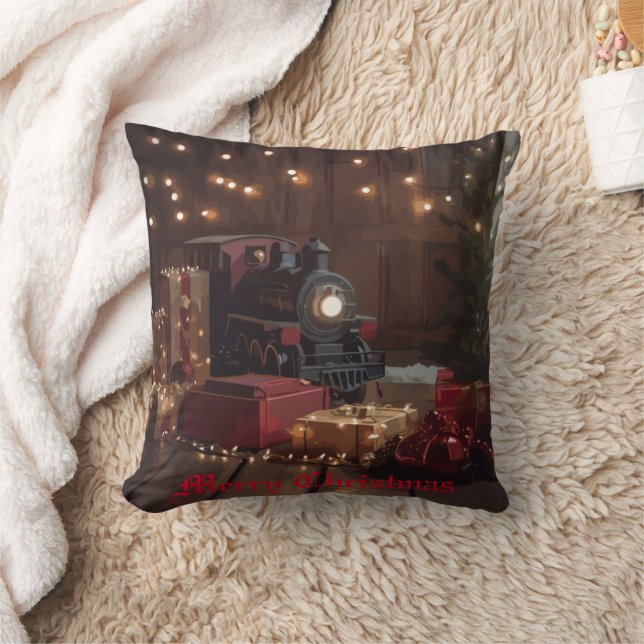 Festive Express Kudde (Filt)