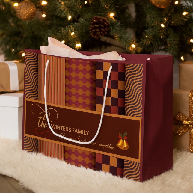Festive Family Christmas Gift Bag (Skapare uppladdad)