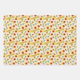 Festive Farmhouse Pears Boho Christmas Kitchen