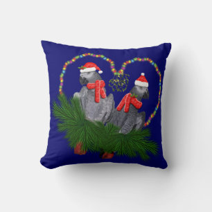 Festive Featherball Pillow (flottan) Kudde