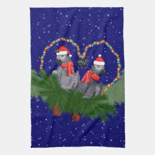 Festive Featherbollar Kitchen Towel Kökshandduk