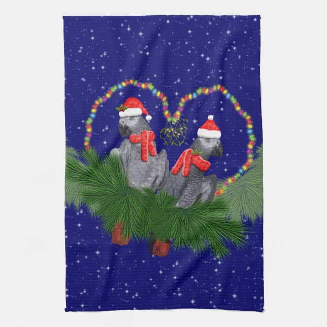 Festive Featherbollar Kitchen Towel Kökshandduk (Vertikal)