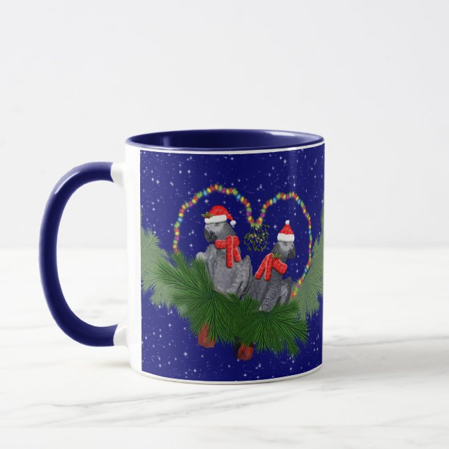 Festive Featherbollar Mugg (Vänster)