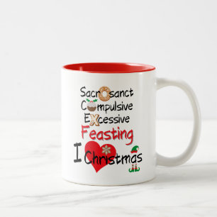 Festive Feiting - I Kärlek jul Två-Tonad Mugg