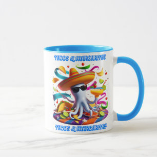 Festive Fiesta Flavors tacos och margaritas Mugg