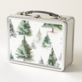 Festive Fir Träd Food Storage Box