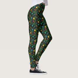Festive Flair - Sömlös Julgran-delight Leggings