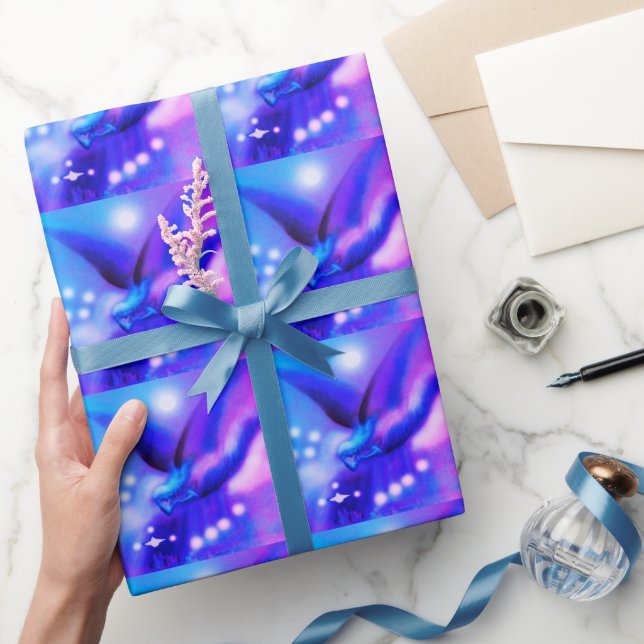 Festive flight änglar presentpapper (Gifting)