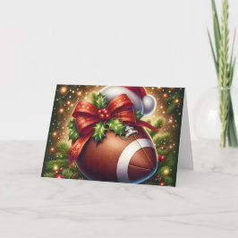 Festive Football Christmas Helgkort