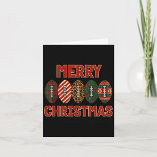 Festive Football jul Boll Sports Julafton Holida Kort