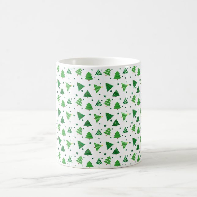 Festive Forest Pattern Kaffemugg (Center)