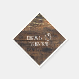 Festive Förlovningsfest Ringing in the New Year Pappersservett