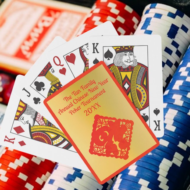 Festive Fortune kinesiskt nyår Casinokort (Skapare uppladdad)