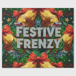 Festive Frenzy Maximalist Helgdag Presentpapper