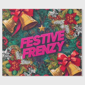 Festive Frenzy Maximalist Helgdag Presentpapper